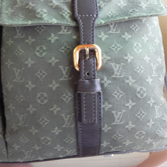 Louis Vuitton Claudine Green Monogram Mini Travel - Picture 5 of 8